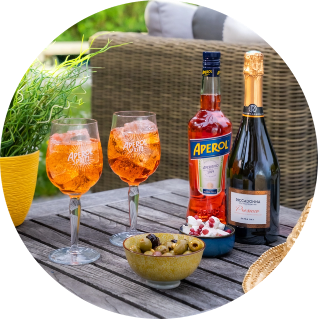 Aperol Spritz Cocktail with Prosecco D.O.C. Recipe